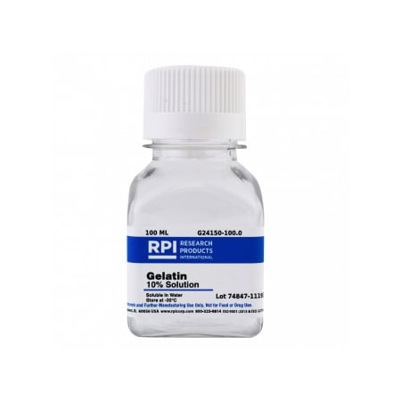 Rpi Gelatin 10% Solution, 100 ML G24150-100.0